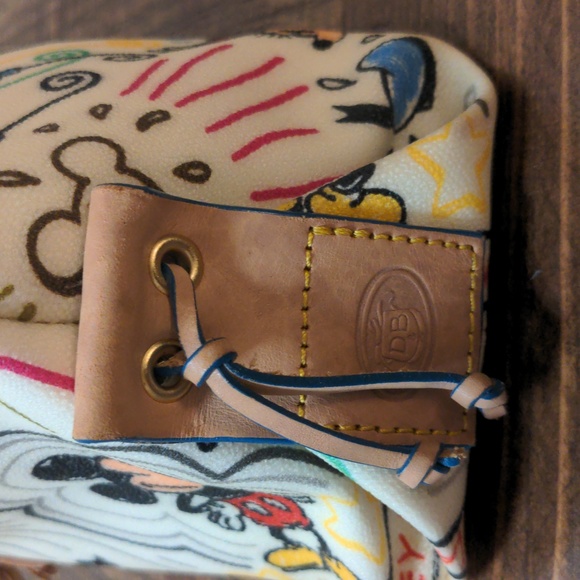 Dooney and Bourke Walt Disney World/Disneyland Mickey Mouse Sketch Tassel Tote - Picture 3 of 11